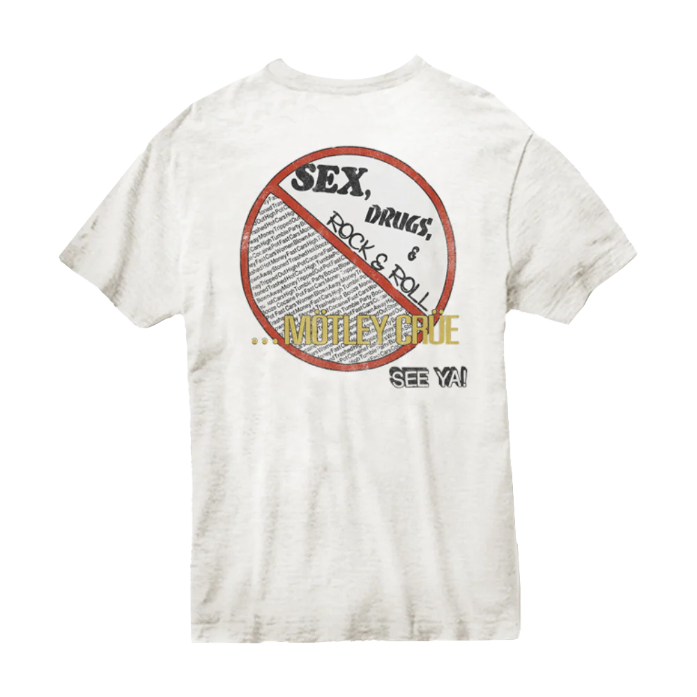 No Fun Tour 1984 White Tee - Image 3