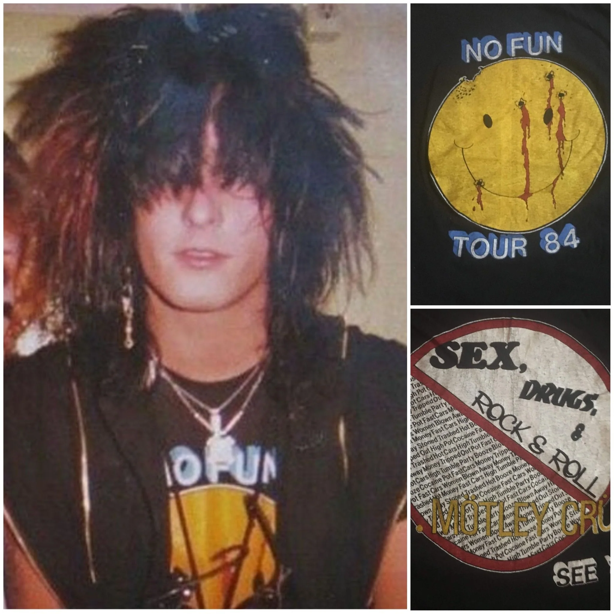 No Fun Tour 1984 White Tee - Image 4